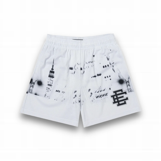 EE Shorts Skyline White